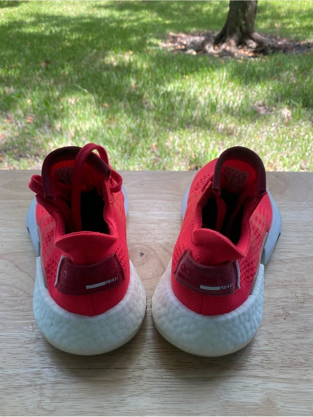 adidas bright red